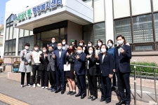 인천시의회 부평구 행정복지센터 직원 격려 방문