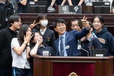 인천시의회 제287회 인천광역시의회 임시회 제1차 본회의 방청_부광중학교