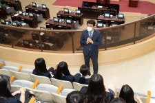인천시의회 제287회 인천광역시의회 임시회 제2차 본회의 방청_논곡중학교