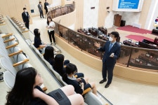 인천시의회 제287회 인천광역시의회 임시회 제2차 본회의 방청_논곡중학교