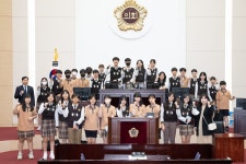 인천시의회 제287회 인천광역시의회 임시회 제2차 본회의 방청_부일중학교
