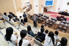 인천시의회 제295회 인천광역시의회 제1차 정례회 제1차 본회의 방청_정각중학교