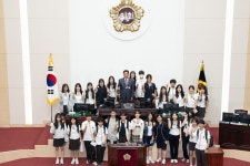 인천시의회 제295회 인천광역시의회 제1차 정례회 제1차 본회의 방청_정각중학교