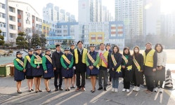 인천시의회 옥련초등학교 교통안전지도 봉사