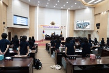 인천시의회 북인천여자중학교 의정아카데미 청소년 의정교실