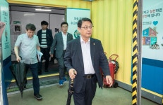 인천시의회 인천광역시의회 건설교통위원회 작전현대APT 재개발 현장,광역교통개선대책 변경,서부간선수로 친수공간 현장방문