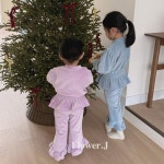 ♬ 이쁘맘- 엄마라면 플라워제이)밍키셋업 상하복 24겨울 V1209 - 이쁘맘