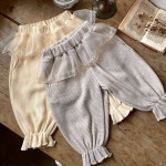 ♬ 이쁘맘- 엄마라면 몽쁘띠베베)와플러블리팬츠 25봄 V0206 - 이쁘맘