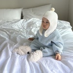 ♬ 이쁘맘- 엄마라면 라라랜드)베베뽀글맨투맨 티셔츠 12~18개월 25겨울 V1103 - 이쁘맘