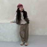 ♬ 이쁘맘- 엄마라면 앤드버터)소프트와이드팬츠 S~JM 25겨울 V1105 - 이쁘맘