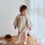 ♬ 이쁘맘- 엄마라면 베베나인)뽀송눈꽃슈트 12~18개월 25겨울 V1109 - 이쁘맘