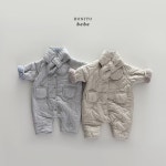 ♬ 이쁘맘- 엄마라면 보니토)베베 퀼팅목도리슈트세트 3~18개월 25겨울 V1120 - 이쁘맘