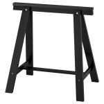 ODDVALD Trestle, black, 271/2x271/2 (70x70 cm) - IKEA ODDVALD Trestle, black, 271/2x271/2 (70x70 cm)