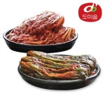 세계 3대 광천수로 만든 아임톡 런칭 [도미솔] 박미희 포기김치 3kg+갓김치 2kg