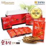 세계 3대 광천수로 만든 아임톡 런칭 [삼성제약헬스케어] 순홍삼진액 골드(70ml x 30포)국내산 6년근 홍삼농축액함유