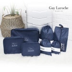 세계 3대 광천수로 만든 아임톡 런칭 [Guy Laroche] 기라로쉬 지오 트래블파우치 7종세트 (칼라손잡이 케이스)
