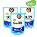 세계 3대 광천수로 만든 아임톡 런칭 [아토세이프] 로하스 인증 유아용 액상세제 리필용 1.3L 3개