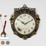 세계 3대 광천수로 만든 아임톡 런칭 [하이아트]무소음 썬리치 가족부엉이 벽시계 HSA-573