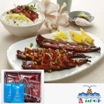 세계 3대 광천수로 만든 아임톡 런칭 [참바다]국내산 민물장어 양념구이(60g~80g*3팩)