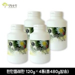 세계 3대 광천수로 만든 아임톡 런칭 [양원농장] 흰민들레환 120g*4통[총480g발송]