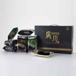 세계 3대 광천수로 만든 아임톡 런칭 [광천 우리] 식탁김 1Box (재래식탁김8봉+파래식탁김8봉)(광천김)