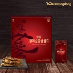 세계 3대 광천수로 만든 아임톡 런칭 광동 황제순홍삼골드 70ml X 60포