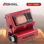 세계 3대 광천수로 만든 아임톡 런칭 [신일] 휴대용 가스 히터 SCG-1500WJ 캠핑용 미니히터 신일히터 가스난로