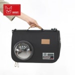 세계 3대 광천수로 만든 아임톡 런칭 [레드퍼피]프로스티_우주선 가방 (블랙)