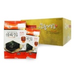 세계 3대 광천수로 만든 아임톡 런칭 삼육김 선물용4호 식탁김 15g X 24봉/ 도시락 식탁 김