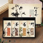 세계 3대 광천수로 만든 아임톡 런칭 [20년 설날][자연가득] 프리미엄 사군자 표고/건해산물 2호