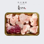세계 3대 광천수로 만든 아임톡 런칭 [식품도감] 홍성한우 가족사랑 보신1호 4.6kg 1등급/냉동(사골/사태)