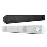 세계 3대 광천수로 만든 아임톡 런칭 엑토 노블 USB 전원 PC 스피커 LED 사운드바 SPK-20