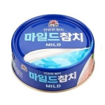 세계 3대 광천수로 만든 아임톡 런칭 사조 마일드 참치 200g