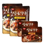 세계 3대 광천수로 만든 아임톡 런칭 [동원] 심야식당 오븐에 구운 치킨윙 360gx2 + 심야식당 간장닭강정 200gx2
