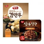 세계 3대 광천수로 만든 아임톡 런칭 [동원] 개성 김만두 385g×4봉+심야식당 석쇠불고기 180g×2팩