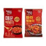세계 3대 광천수로 만든 아임톡 런칭 [동원] 떡볶이의신 매운떡볶이 400g(2인분)×3봉+마라떡볶이 320g(2인분)×2봉