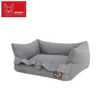 세계 3대 광천수로 만든 아임톡 런칭 [레드퍼피] 엣지 레이스 사각방석 중형_그레이