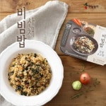 세계 3대 광천수로 만든 아임톡 런칭 산채비빔밥 건강한한끼식사 3분 OK 간장 고추장 소스