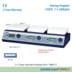 [대한과학] 6구 핫플레이트&스터러, 350℃,1500rpm, DH.WMH03506