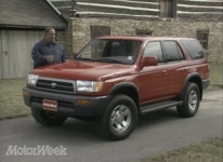 IMCDb.org: 1996 Toyota 4Runner SR5 [N180] in Motorweek, 1981-2025 Toyota 4Runner in Motorweek