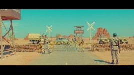 IMCDb.org: Willys M38 A1 in Asteroid City, 2023 Willys M38 A1 in Asteroid City