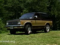IMCDb.org: 1984 Chevrolet S-10 Blazer 4x4 in Motorweek, 1981-2024 Chevrolet S-10 Blazer in Motorweek