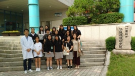 홈>열린마당>견학프로그램>환경아카데미 운영 > 인화여자고등학교 환경아카데미 체험 | 보건환경연구원