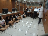 홈>열린마당>견학프로그램>환경아카데미 운영 > 산곡여자중학교 환경아카데미 체험 | 보건환경연구원