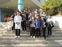 홈>열린마당>견학프로그램>환경아카데미 운영 > 만월중학교 환경아카데미 체험 | 보건환경연구원