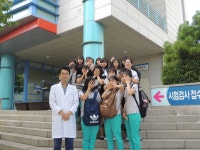 홈>열린마당>견학프로그램>환경아카데미 운영 > 산곡여자중학교 환경아카데미 체험 | 보건환경연구원