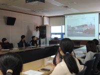 홈>열린마당>견학프로그램>환경아카데미 운영 > 함박중학교 환경아카데미 체험 | 보건환경연구원
