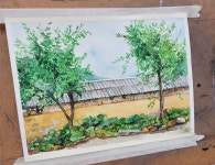 홈>열린광장>갤러리>작품마당 > [2021년] 수채화교실 작품 및 수업 스케치 | 서부여성회관