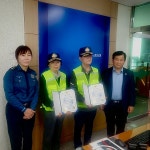 홈>알림마당>위원회 활동 > 아동안전지킴이 우수활동 유공자 감사장 수여(논현지구대, 철마지구대) | 인천자치경찰위원회