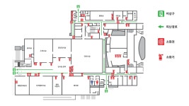 홈>이용안내>관람안내>비상대피안내도 | 문화예술회관